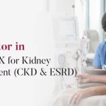 Kidney doctor in Longview TX treating CKD patient