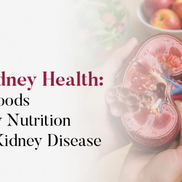 Diet plan for kidney disease with healthy foods and meal options